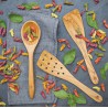Voir la slide Spatule Perforée en Bois d’olivier 30 cm