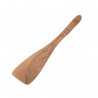 Zie dia Grote Gebogen Olijfhouten Spatel 30 cm