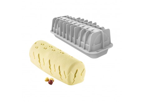 Moule en Silicone 3D Bûche Snowy
