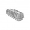 Zie dia 3D Siliconen Bakvorm Snowy Kerstlog