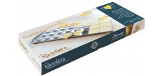 Moule Raviolini 24 pcs avec Rouleau 4,7x4,7 cm