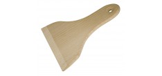 Houten kneedplank met schraper en Hoes 75x50 cm