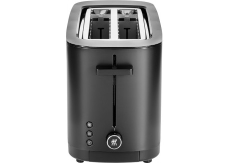 Enfinigy Black Toaster Broodrooster Zwart met Broodjeswarmer