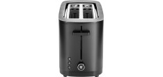 Enfinigy Black Toaster Broodrooster Zwart met Broodjeswarmer