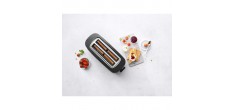 Enfinigy Black Toaster Broodrooster Zwart met Broodjeswarmer