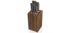 Bloc à Couteaux Bois de Noyer
