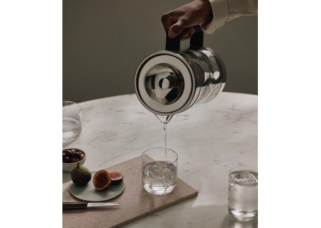 Purifier Large Carafe Filtrante en Verre 1,6 L
