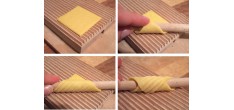 Kit Planche à Pâtes en Bois Gnocchi /Garganelli 