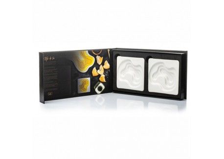 Coupelles à Huile d'Olive en Céramique 9 X 9 cm 20 ml 2 Pcs