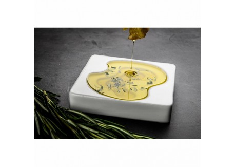 Keramische olijfoliebekers 9 x 9 cm 20 ml 2 st