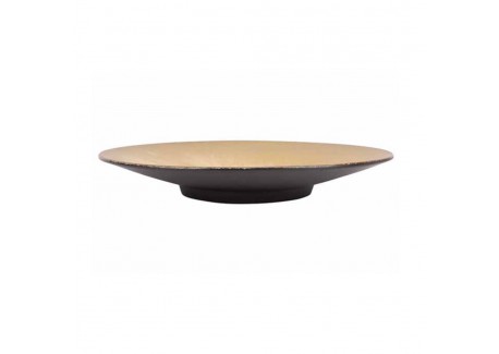 Divine Moon Dinerbord Antraciet Grijs/Oker 28 cm