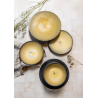 Voir la slide Divine Moon Assiette Creuse Gris Anthracite/Ocre 26,5 cm 