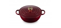 Marmite en Fonte 4,1 L Rouge Rhône (26 cm) 