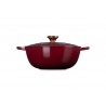 Zie dia Stoofsoeppot 4,1 L Rhône Rood (26 cm)