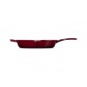 Zie dia Koekenpan Ronde Gietijzeren 26 cm Rhône Rood