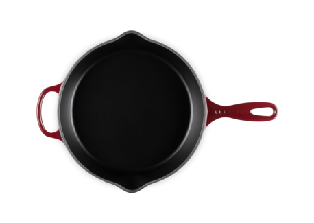 Koekenpan Ronde Gietijzeren 26 cm Rhône Rood