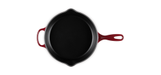 Koekenpan Ronde Gietijzeren 26 cm Rhône Rood