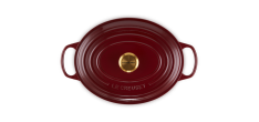 Signature Ovale Gietijzeren Stoofpot 6,3 L Rhône Rood (31 cm)