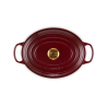 Zie dia Signature Ovale Gietijzeren Stoofpot 6,3 L Rhône Rood (31 cm)