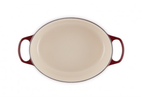 Signature Ovale Gietijzeren Stoofpot 6,3 L Rhône Rood (31 cm)