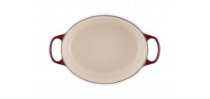Cocotte Fonte Signature Ovale 6,3 L Rouge Rhône (31 cm)