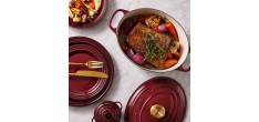 Signature Ovale Gietijzeren Stoofpot 6,3 L Rhône Rood (31 cm)