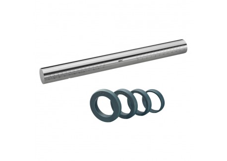 Rego Rouleau à Patisserie Réglable Inox 40 cm 