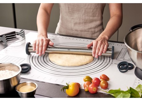 Rego RVS Verstelbare Deegroller 40 cm