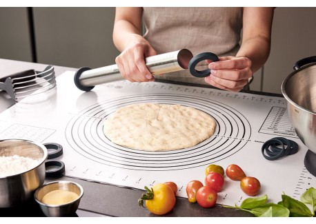 Rego RVS Verstelbare Deegroller 40 cm