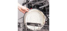 Steamy Stapelbare Siliconen Stoommand 24 cm Creme