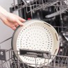 Zie dia Steamy Stapelbare Siliconen Stoommand 24 cm Creme