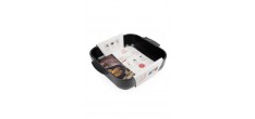 Appolia Vierkante Ovenschaal 28x24 cm Mat Zwart Truffel