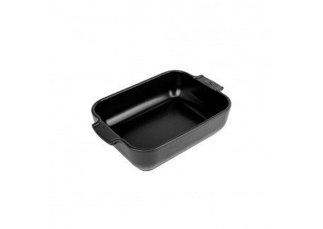 Appolia Rechthoekige Ovenschaal 25x17 cm Mat Zwart Truffel