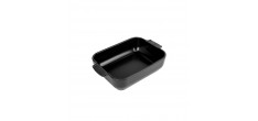 Appolia Rechthoekige Ovenschaal 25x17 cm Mat Zwart Truffel