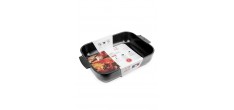 Appolia Rechthoekige Ovenschaal 40x27 cm Mat Zwart Truffel