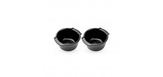 Set Ramequins 11 cm Noir Mat Truffe 2 pcs