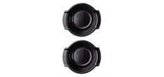 Set Ramequins 11 cm Noir Mat Truffe 2 pcs