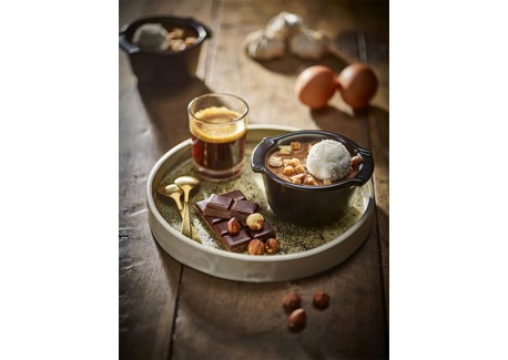 Set Ramequins 11 cm Noir Mat Truffe 2 pcs