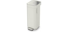 Porta Poubelle 40 l à Pédale Gris Clair