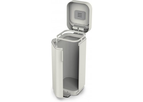 Porta Prullenbak 40 l met Lichtgrijs Pedaal