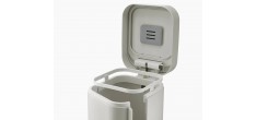 Porta Poubelle 40 l à Pédale Gris Clair