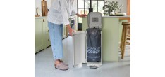 Porta Prullenbak 40 l met Lichtgrijs Pedaal