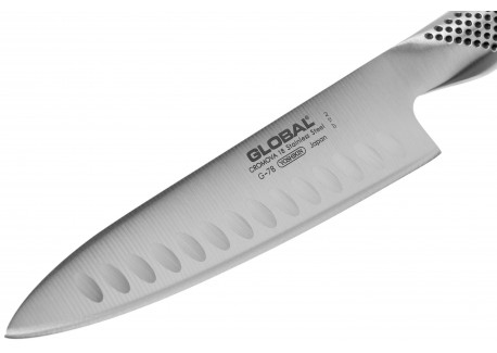 G78 Couteau Chef Alvéolé 18 cm
