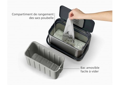 Collect RVS Keukencompostbak met Filter 4 L