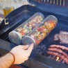 Zie dia RollGrill Box Cilinder Kookmand voor Barbecue 4 St