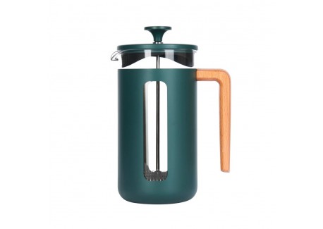 Pisa Cafetière à Piston French Press 8 Tasses (1L) Vert