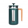Zie dia Pisa French Press Koffiezetapparaat 8 Kopjes (1L) Groen
