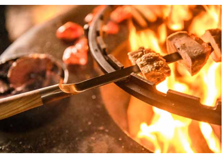 Olijf Churrasco Barbecue Spies 50 cm