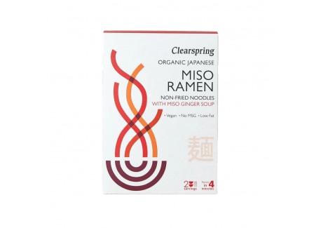 Biologische Miso Ginger Ramen-noedels 2 porties