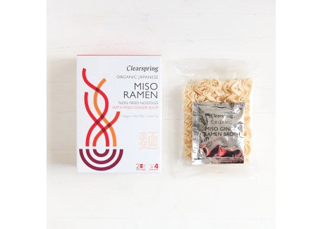 Nouilles Ramen Miso Gingembre Bio 2 Portions